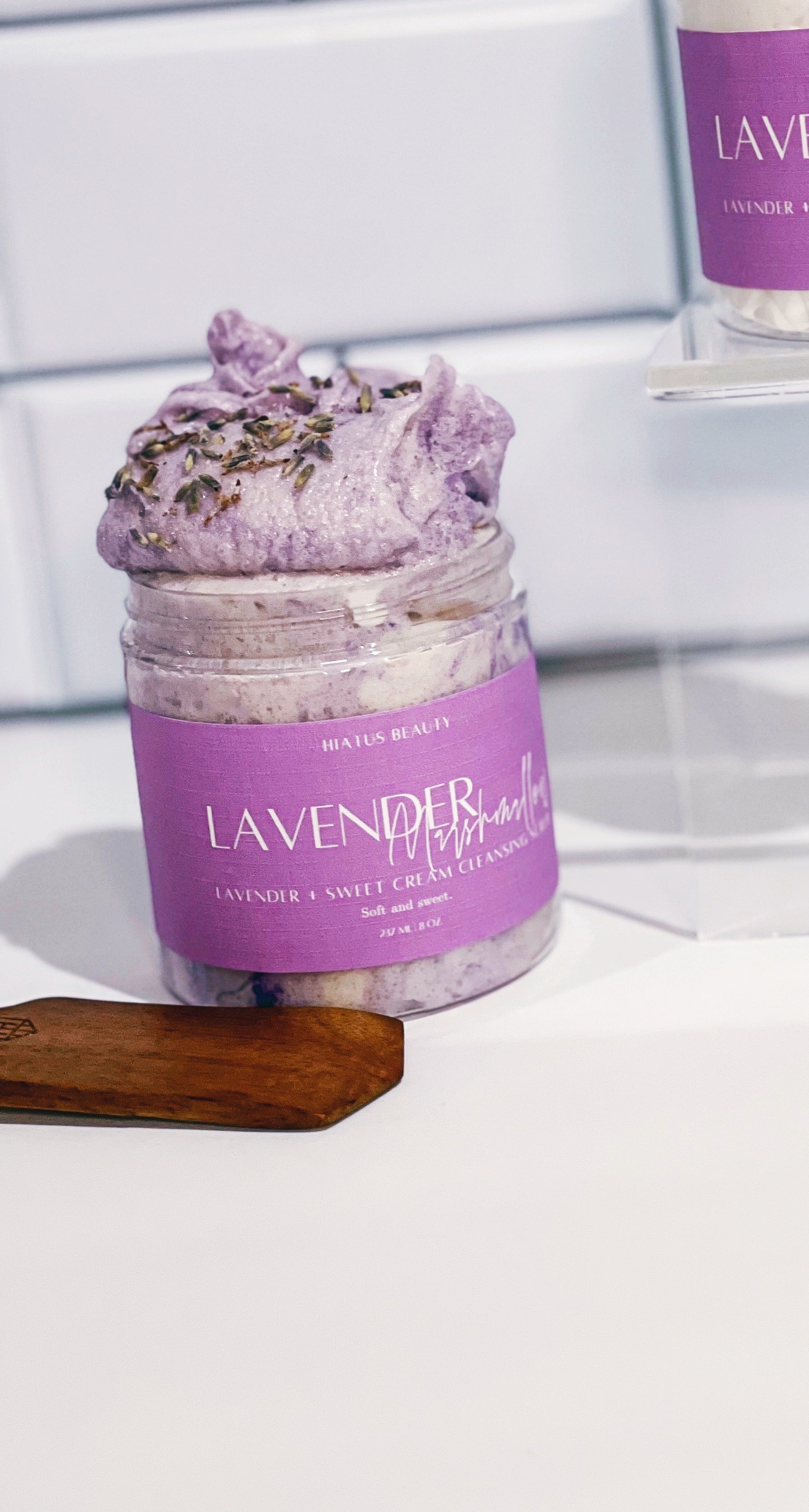 Lavender Marshmallow Cleansing Scrub